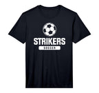 Strikers Soccer Elementary Middle T-Shirt - Aesthetic Graphic Men Women
