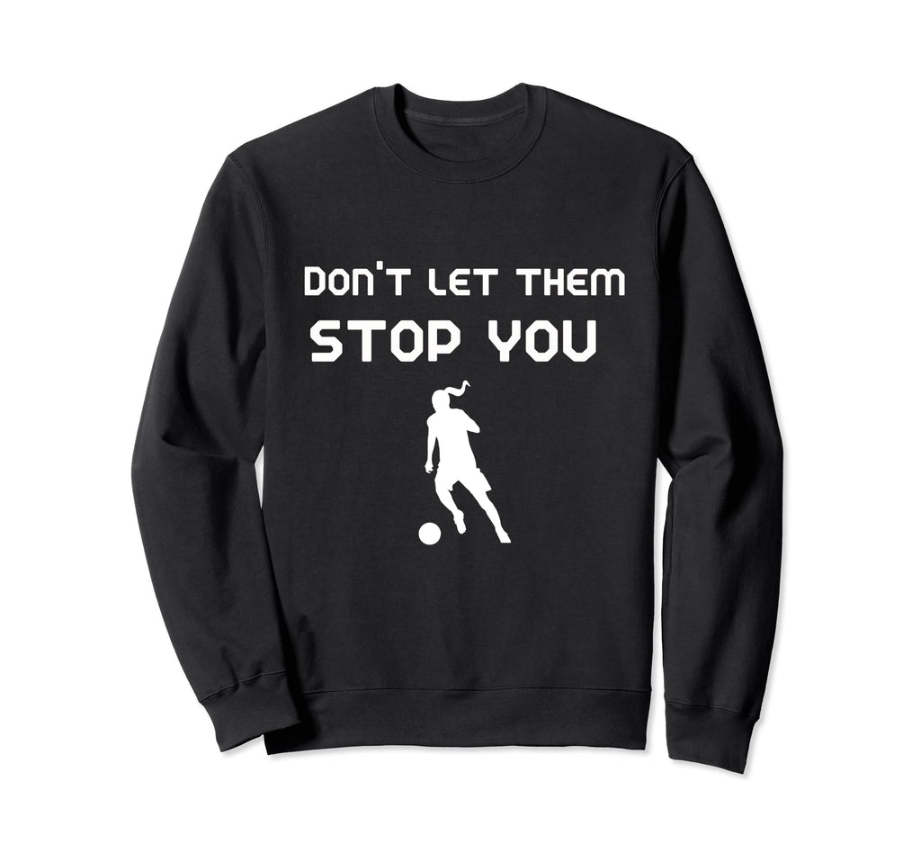 Womens Football Empowerment Sweatshirt - Streetwear Style for Adults
