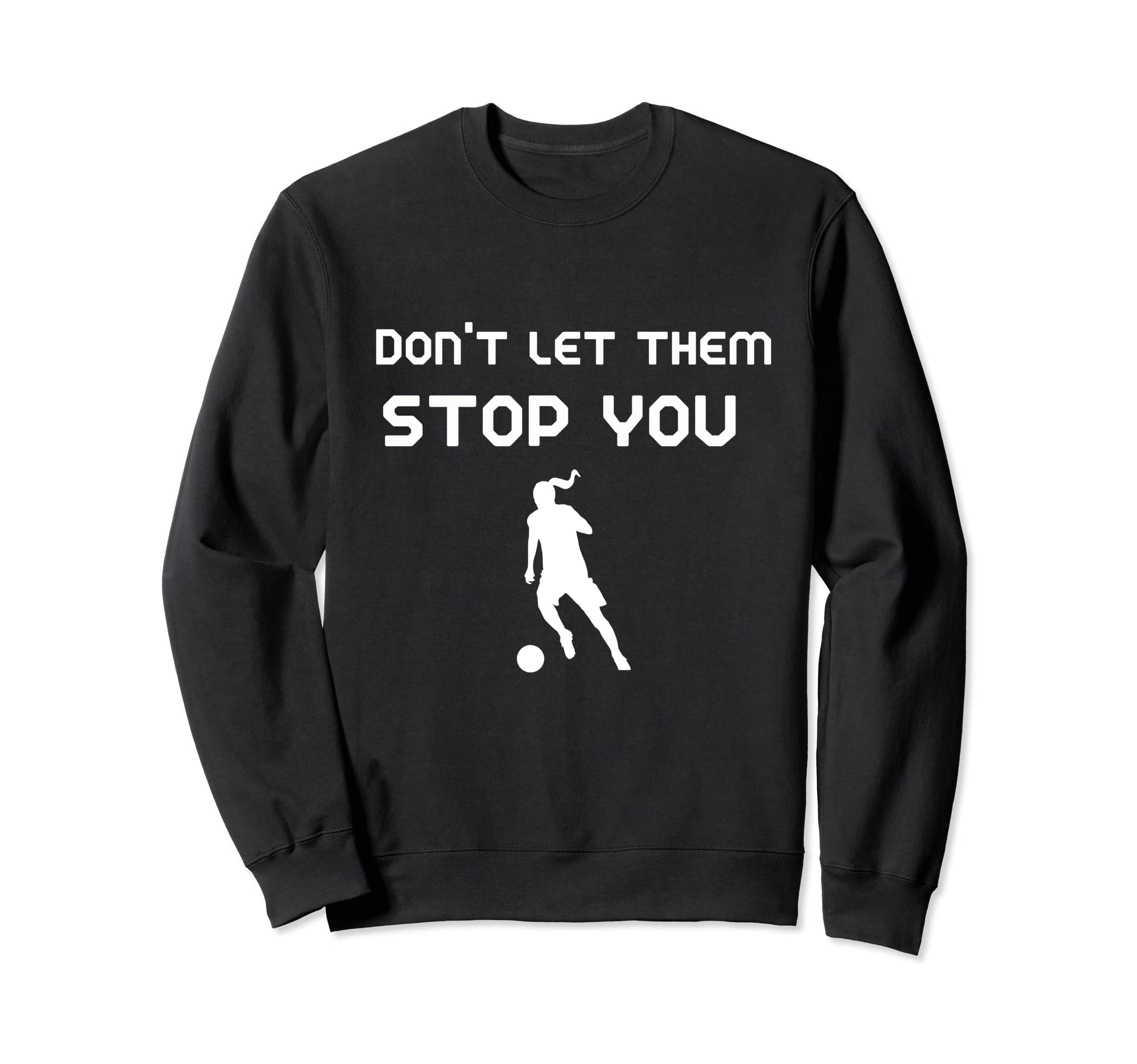 Womens Football Empowerment Sweatshirt - Streetwear Style for Adults