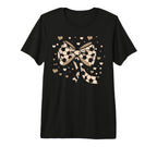 Soccer Ball Coquette Bow Game Day Soccer T-Shirt - Novelty Apparel Unisex