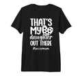 Thats My Daughter Soccer Mom Soccer T-Shirt - Aesthetic Graphic Unisex