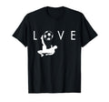 Love Soccer I Love Soccer Sport T-Shirt - Minimalist Print for Adults