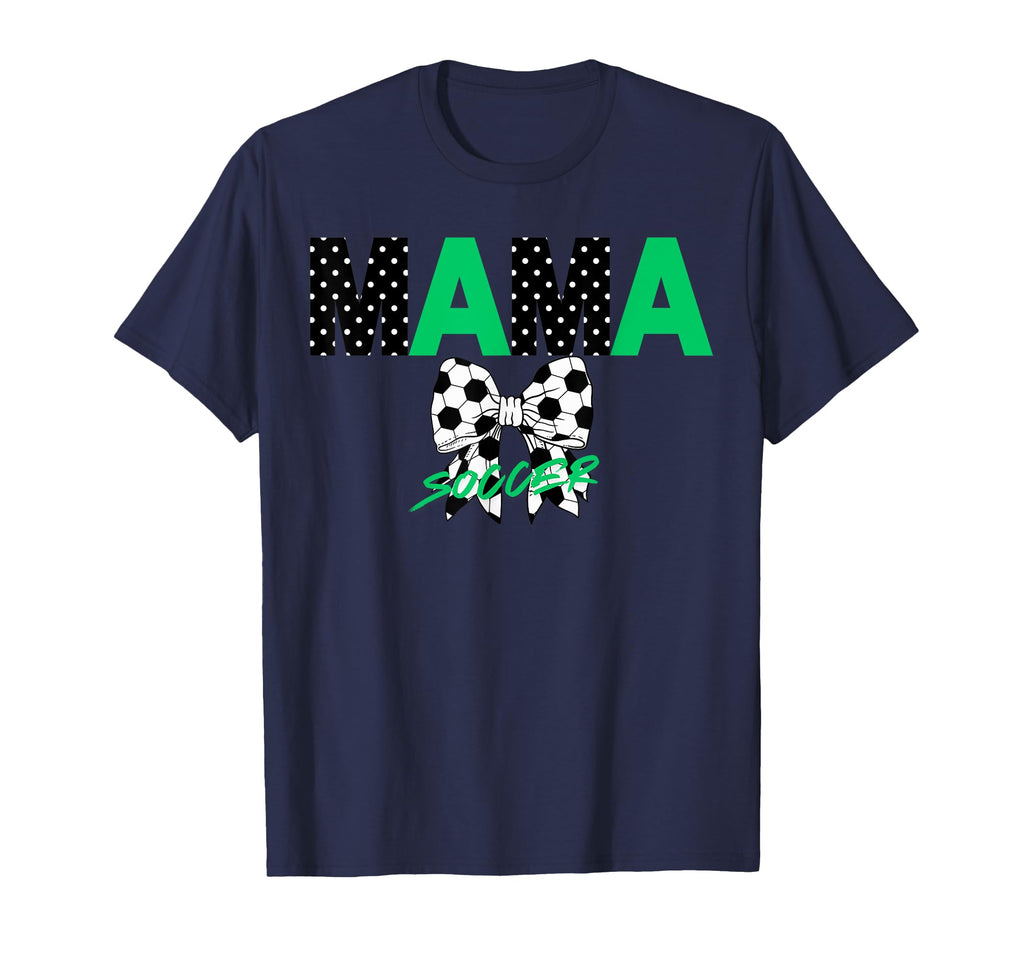 Soccer Mom Mothersday Gift Team Mom T-Shirt - Aesthetic Graphic for Adults