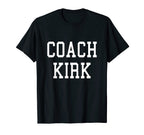 Coach Kirk Custom Football Soccer T-Shirt - Aesthetic Graphic Men Women