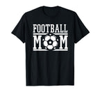 Football Mom Soccer Game Day Gift T-Shirt - Custom Art Print for Adults