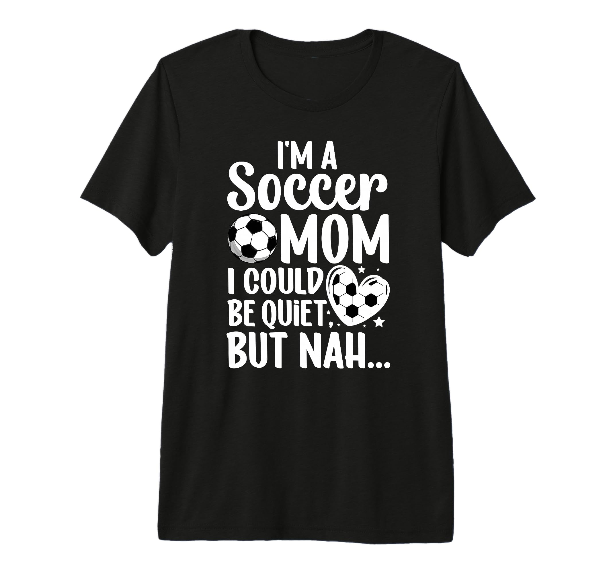 Im Soccer Mom Soccer Player Mom Soccer T-Shirt - Minimalist Print Unisex