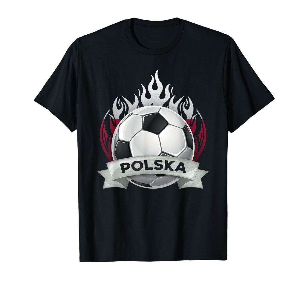 Polska Poland Soccer Jersey Football T-Shirt - Aesthetic Graphic Men Women