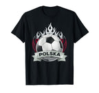 Polska Poland Soccer Jersey Football T-Shirt - Aesthetic Graphic Men Women