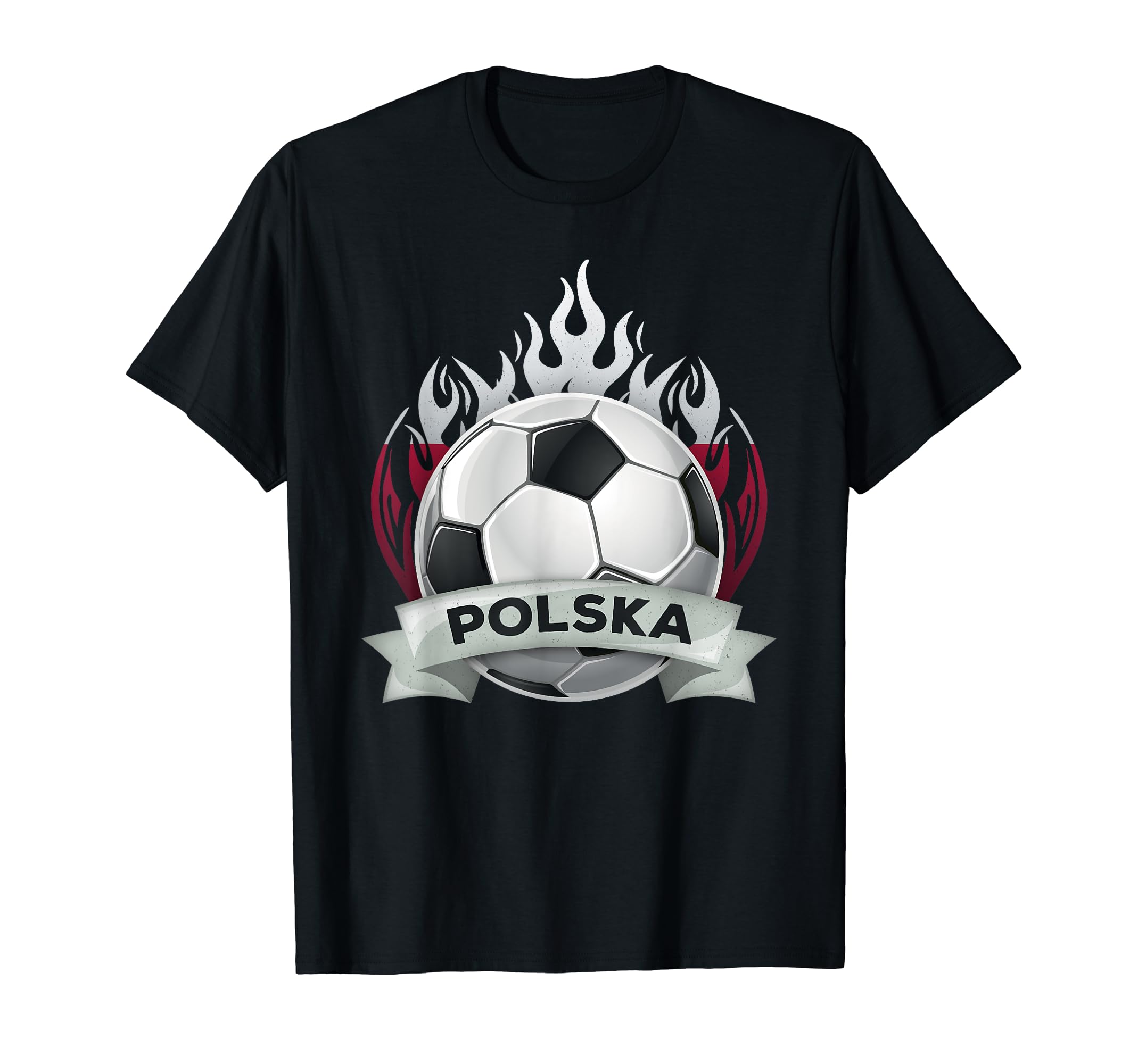 Polska Poland Soccer Jersey Football T-Shirt - Aesthetic Graphic Men Women