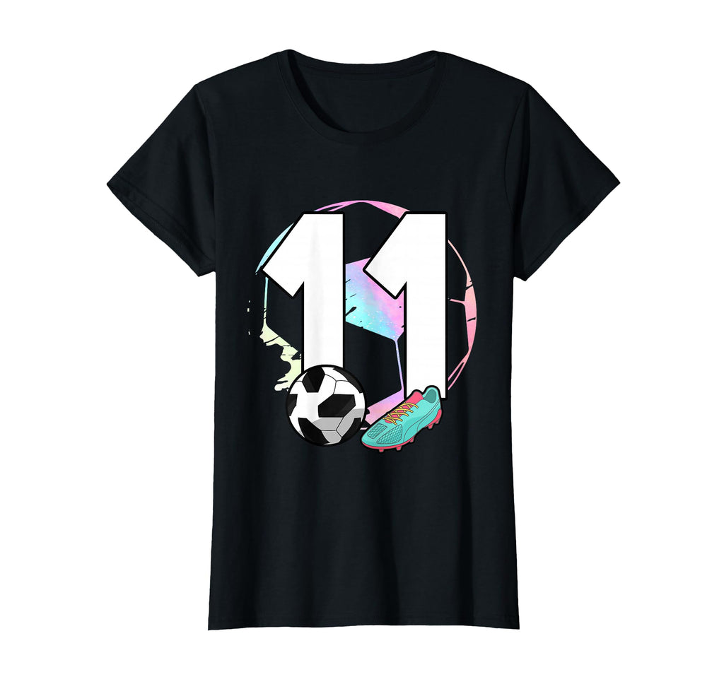 11Th Birthday Soccer Player Football 11 T-Shirt - Unique Graphic Men Women