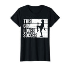 Funny Sport This Loves Soccer T-Shirt - Graphic Print for Adults