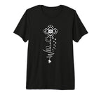 Wildcats Flower Sports Fan Team Spirit T-Shirt - Trendy Graphic Men Women