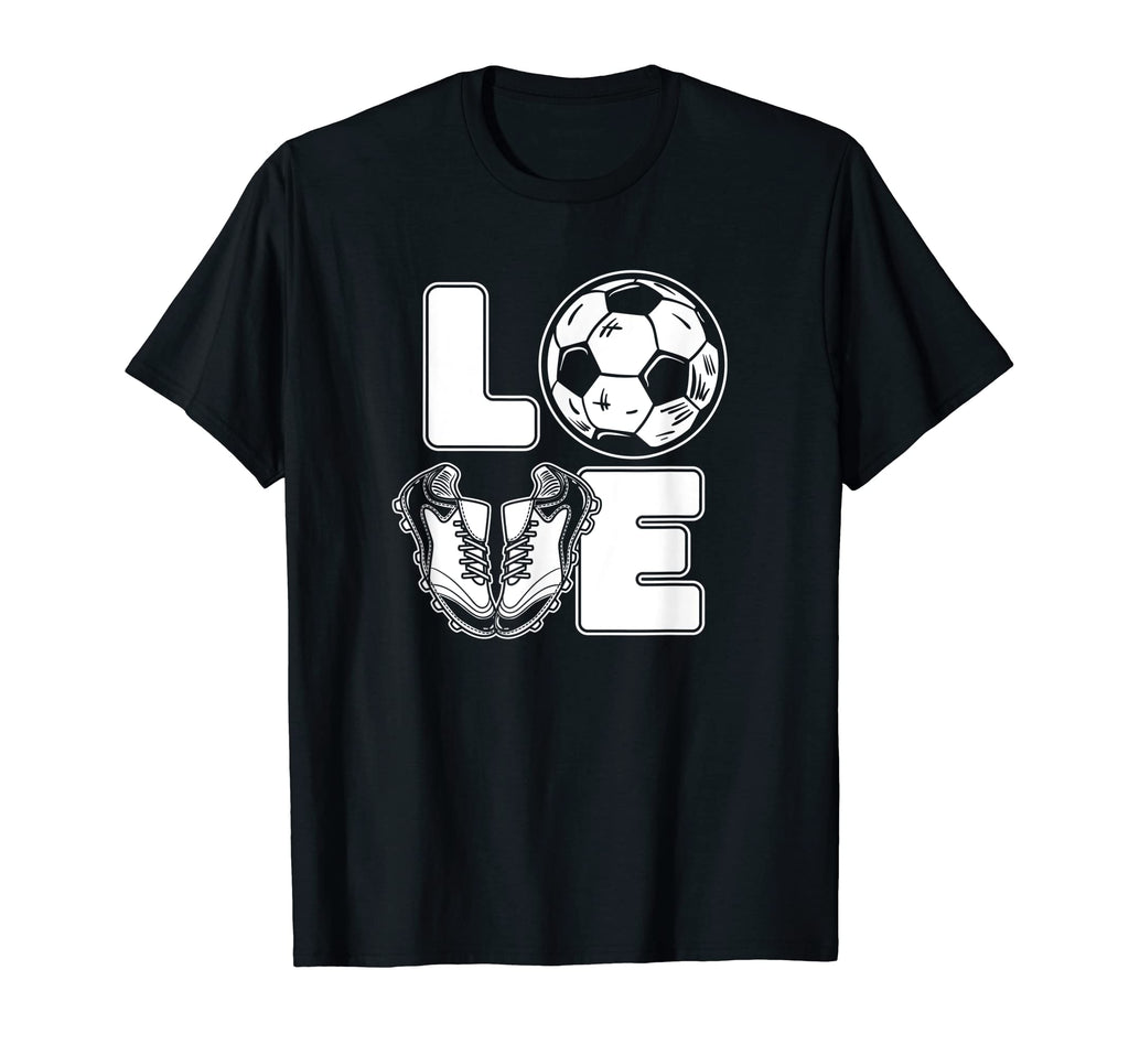 Love Futbol Fu Ball Goal Keeper T-Shirt - Custom Art Print Men Women