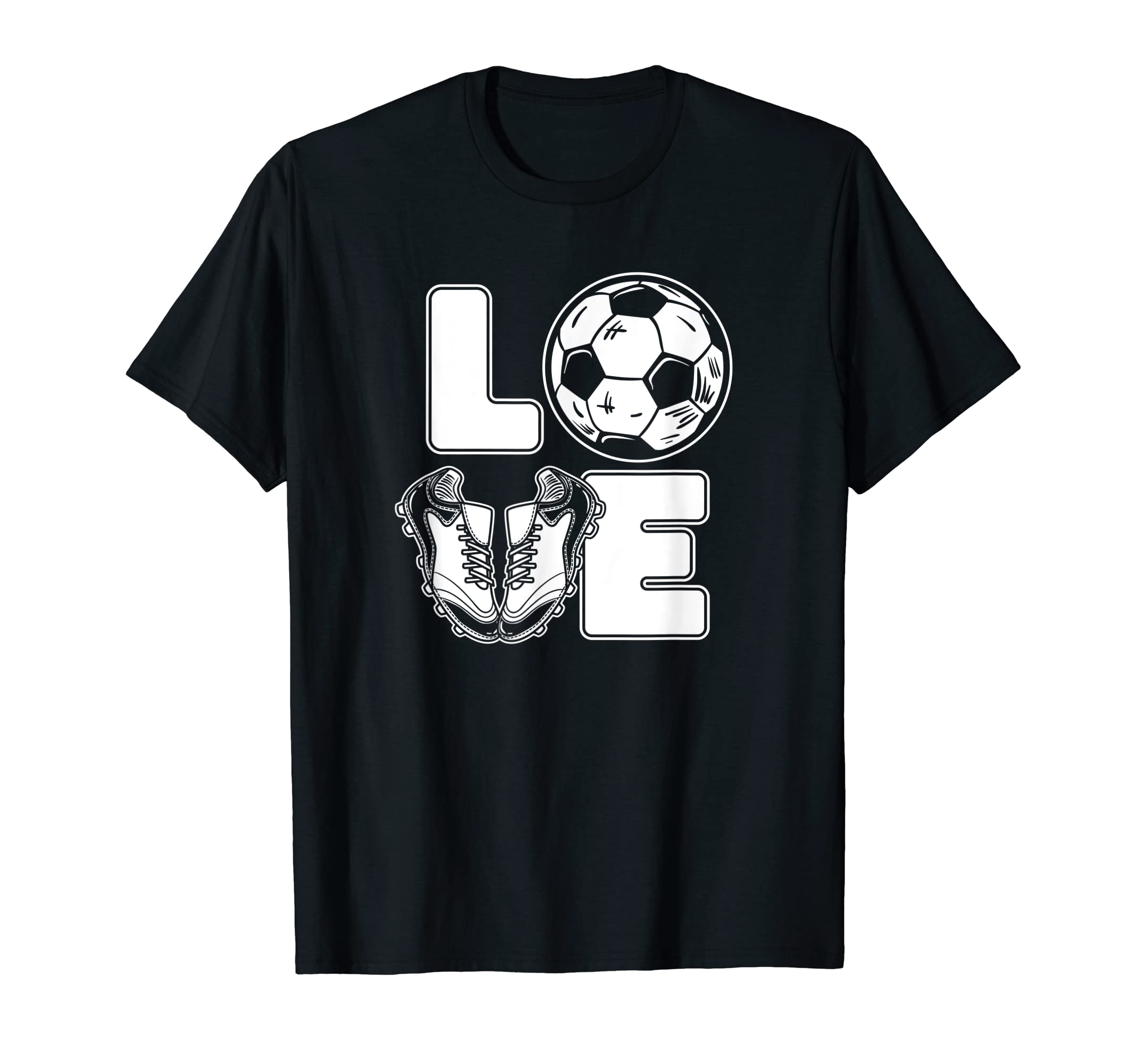 Love Futbol Fu Ball Goal Keeper T-Shirt - Custom Art Print Men Women