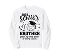 2027 Senior Soccer Brother Proud Sweatshirt - Unique Graphic Men Women