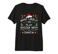 Most Likely To Soccer Santa Family T-Shirt - Aesthetic Graphic Unisex