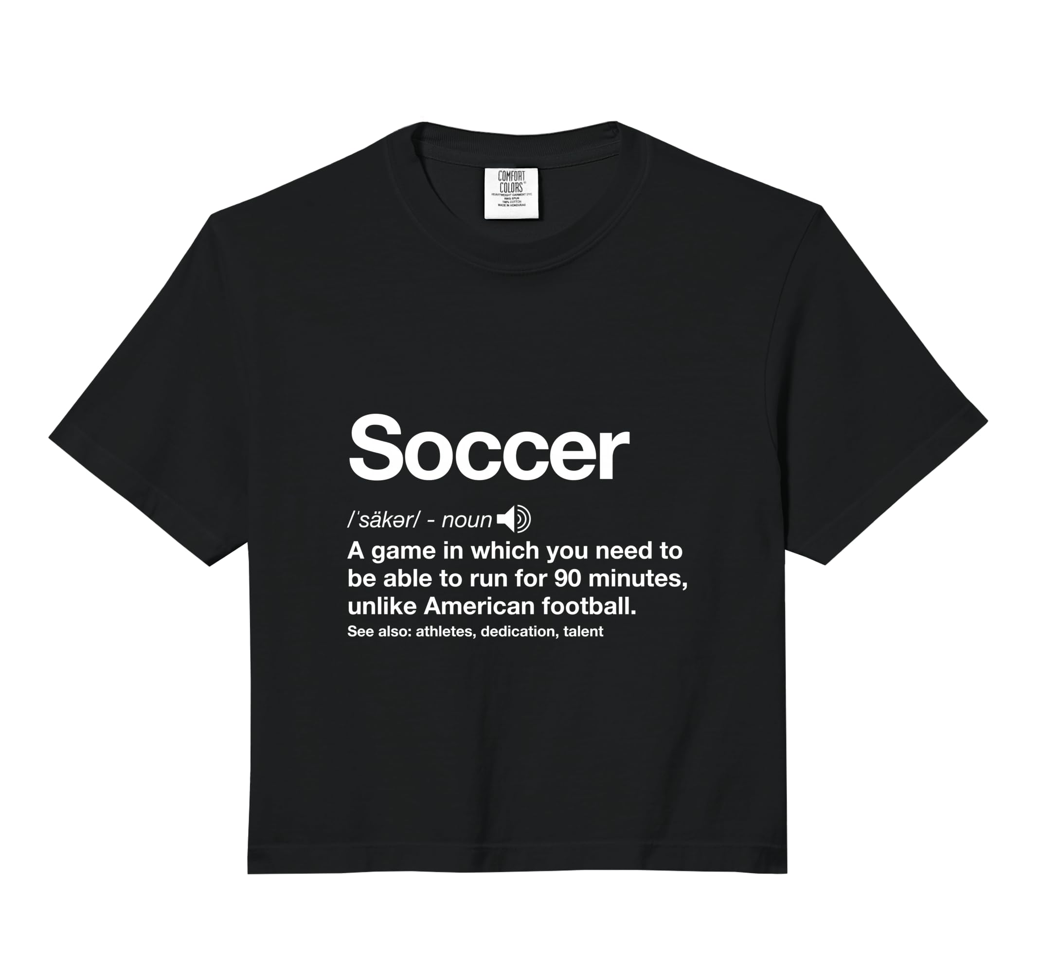 Soccer Definition Funny Football Gag Sweatshirt - Trendy Graphic Men Women