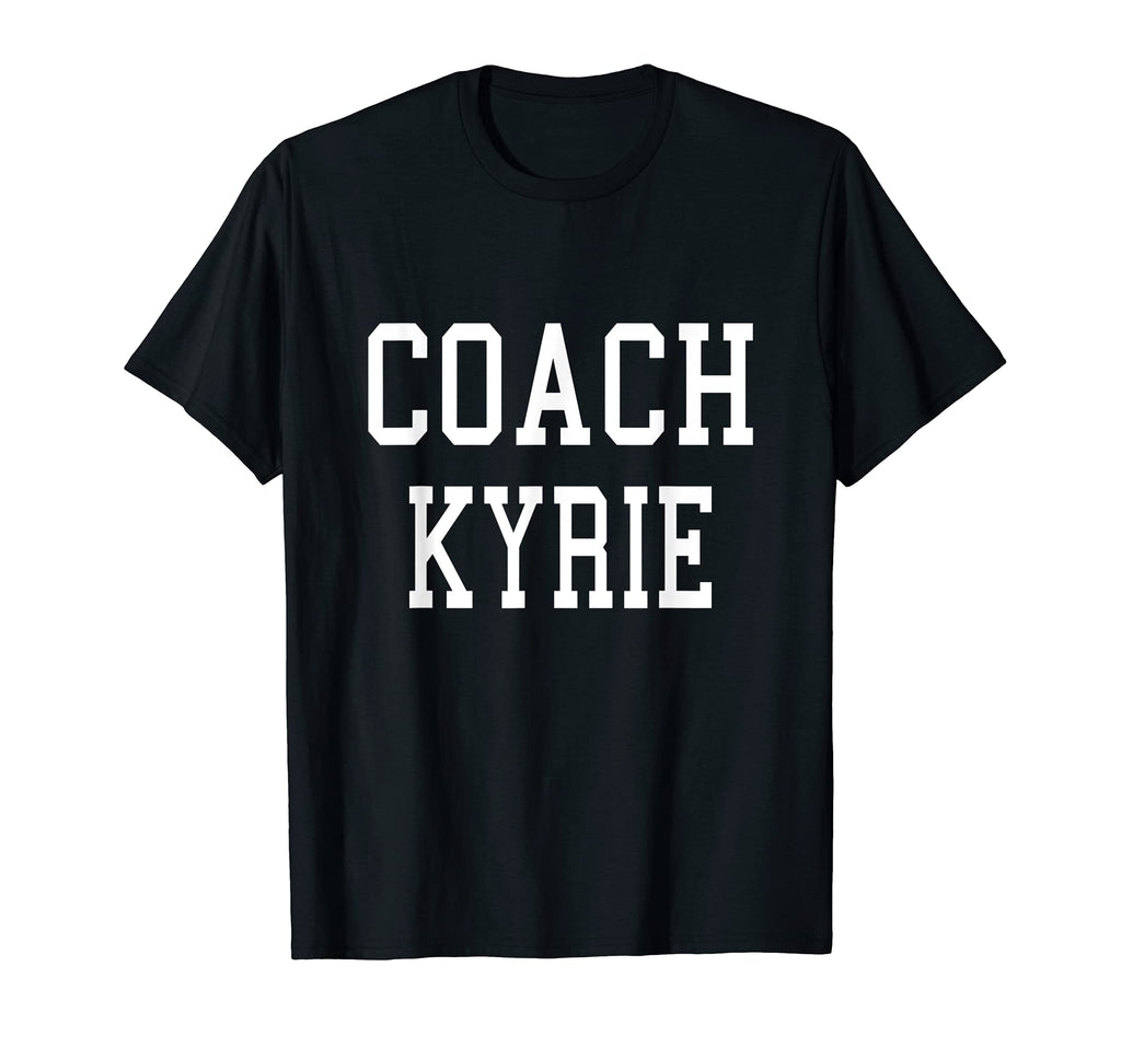 Coach Kyrie Custom Football Soccer Baseball T-Shirt - Graphic Print Unisex