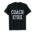 Coach Kyrie Custom Football Soccer Baseball T-Shirt - Graphic Print Unisex
