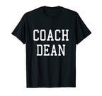 Coach Dean Custom Football Soccer T-Shirt - Streetwear Style Unisex