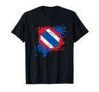 Soccer Ball Flag Thailand T-Shirt - Streetwear Style Men Women