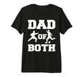Mens Dad Both Funny Karate Soccer Dad T-Shirt - Aesthetic Graphic Unisex