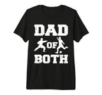 Mens Dad Both Funny Karate Soccer Dad T-Shirt - Aesthetic Graphic Unisex