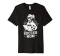 Soccer Mom Skeletton Halloween Soccer T-Shirt - Streetwear Style Men Women
