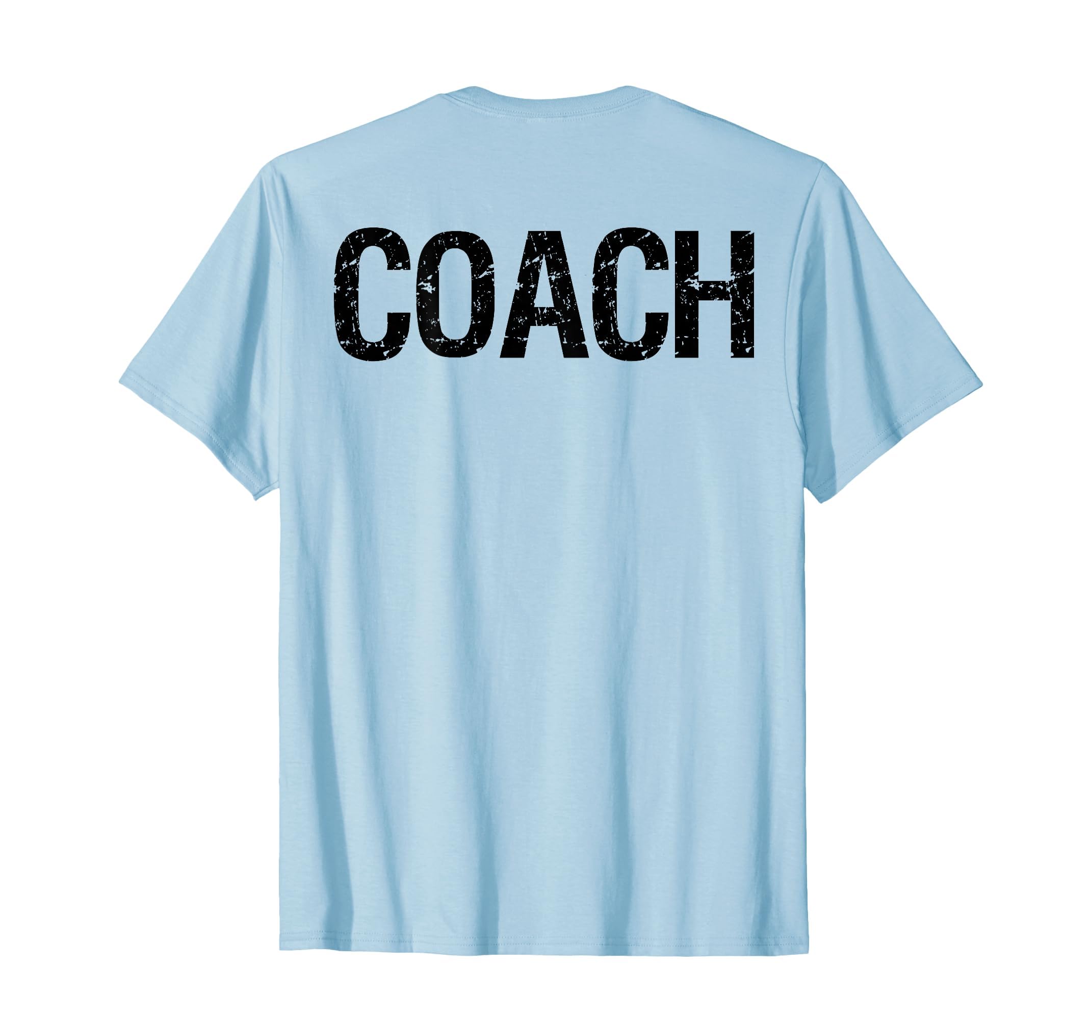 Coach Back Coaches Soccer Baseball T-Shirt - Fun Novelty Design for Adults