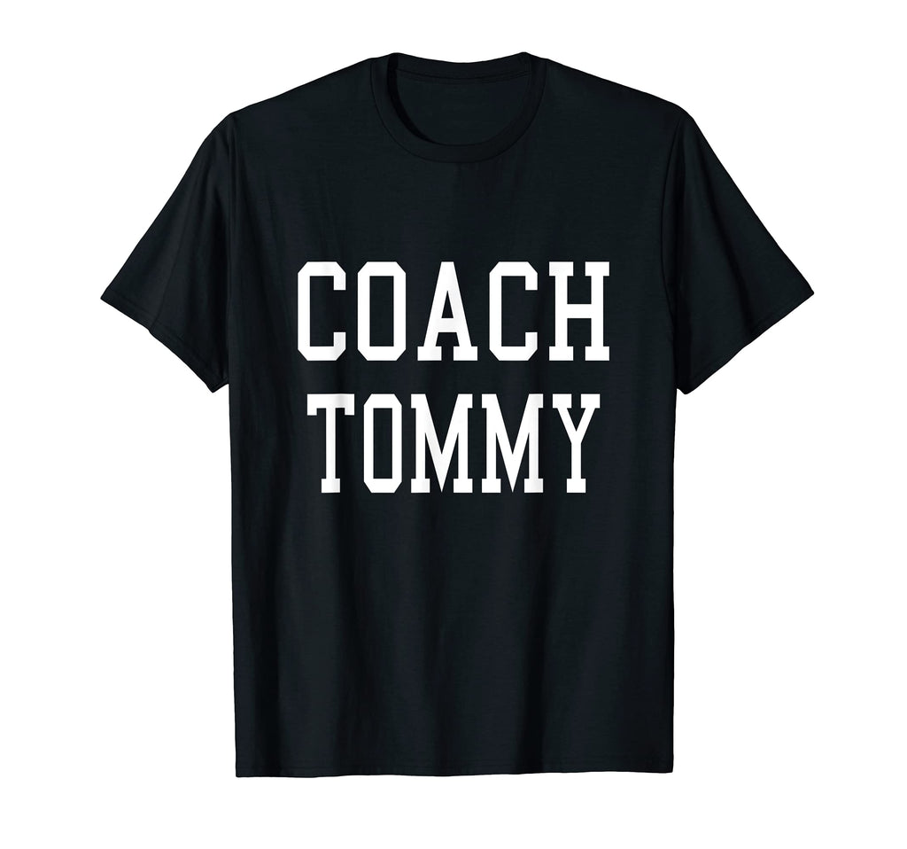 Coach Tommy Custom Football Soccer T-Shirt - Streetwear Style for Adults