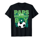 Paps Birthday Soccer Group Family T-Shirt - Unique Graphic Men Women
