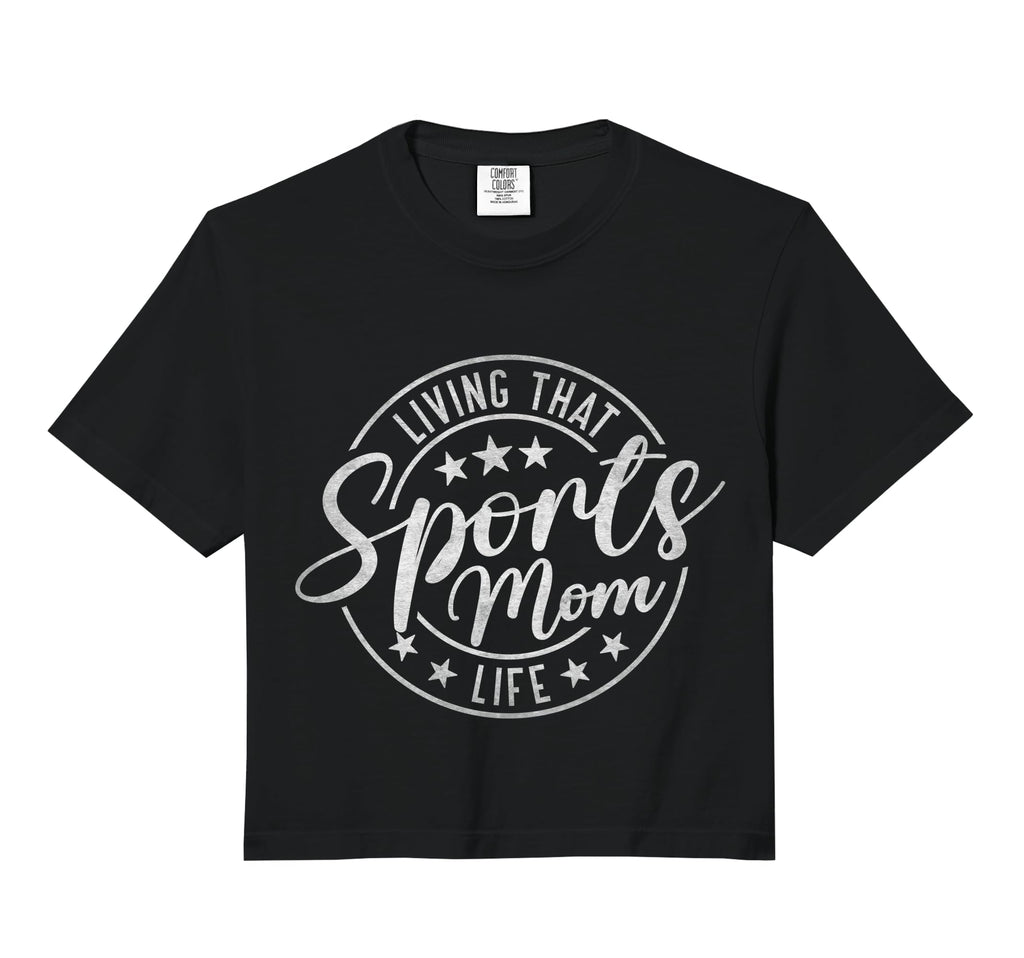 Living That Sports Mom Life Hoodie - Casual Everyday Wear for Adults