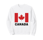 Retro10 Canada Soccer Sweatshirt - Casual Everyday Wear for Adults