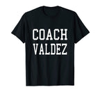 Coach Valdez Custom Football Soccer T-Shirt - Streetwear Style for Adults