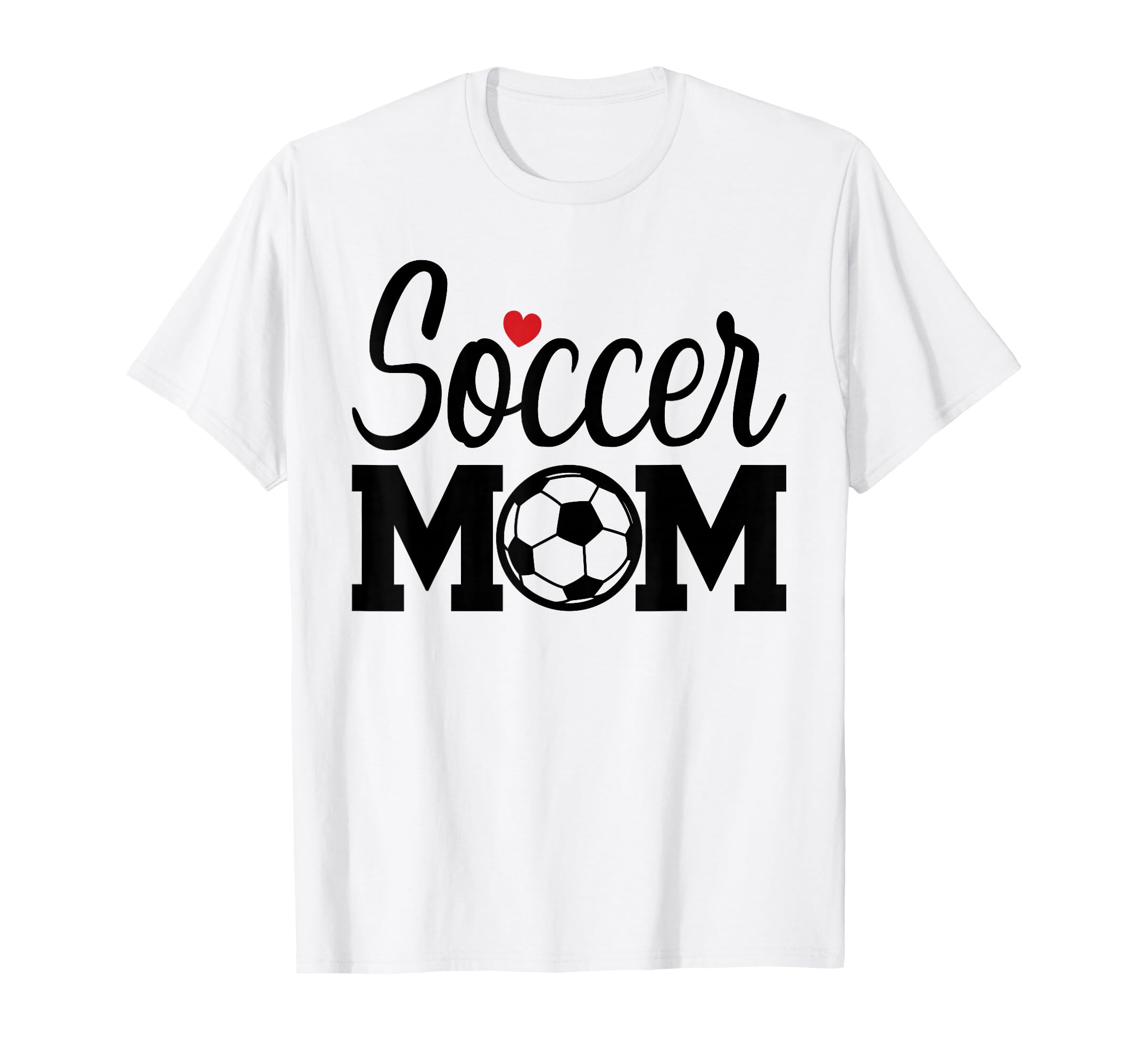 Soccer Mom Mom Life Soccer Game Day T-Shirt - Minimalist Print for Adults