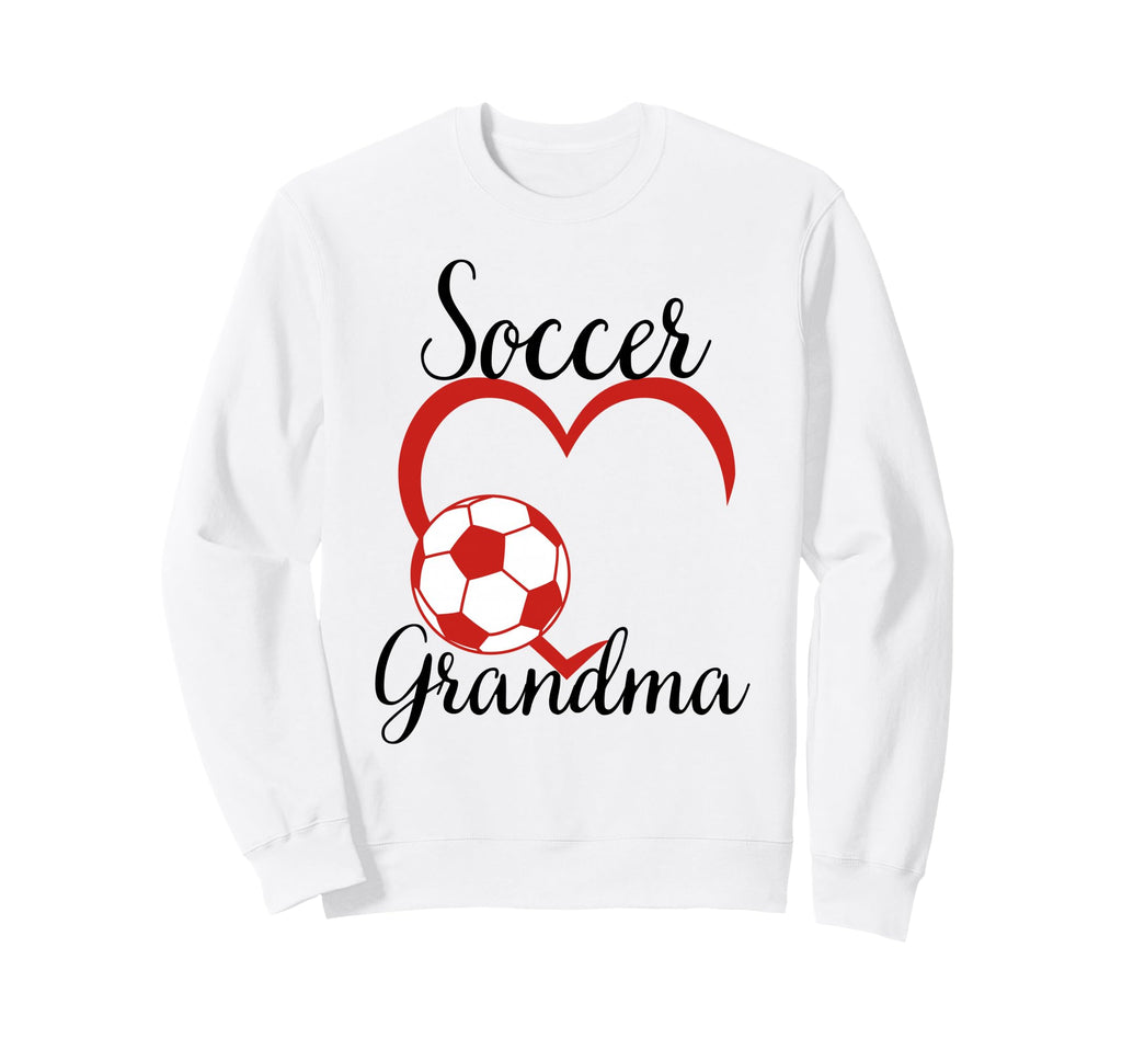 Funny Grandma Proud Soccer Sweatshirt - Casual Everyday Wear Men Women
