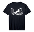 Mens Fear Keeper Soccer Goalie T-Shirt - Minimalist Print for Adults