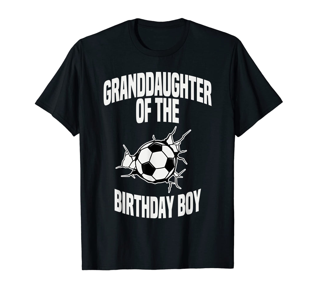 Granddaughter Birthday Soccer Team T-Shirt - Aesthetic Graphic Men Women
