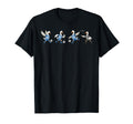 Funny Goose Soccer Geese Playing Soccer T-Shirt - Fun Novelty Design Unisex