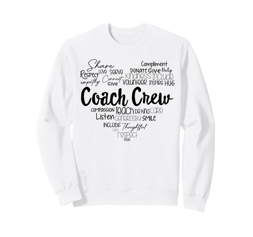 Coach Crew Instructional Coach Reading Sweatshirt - Novelty Apparel Unisex