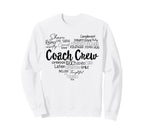 Coach Crew Instructional Coach Reading Sweatshirt - Novelty Apparel Unisex