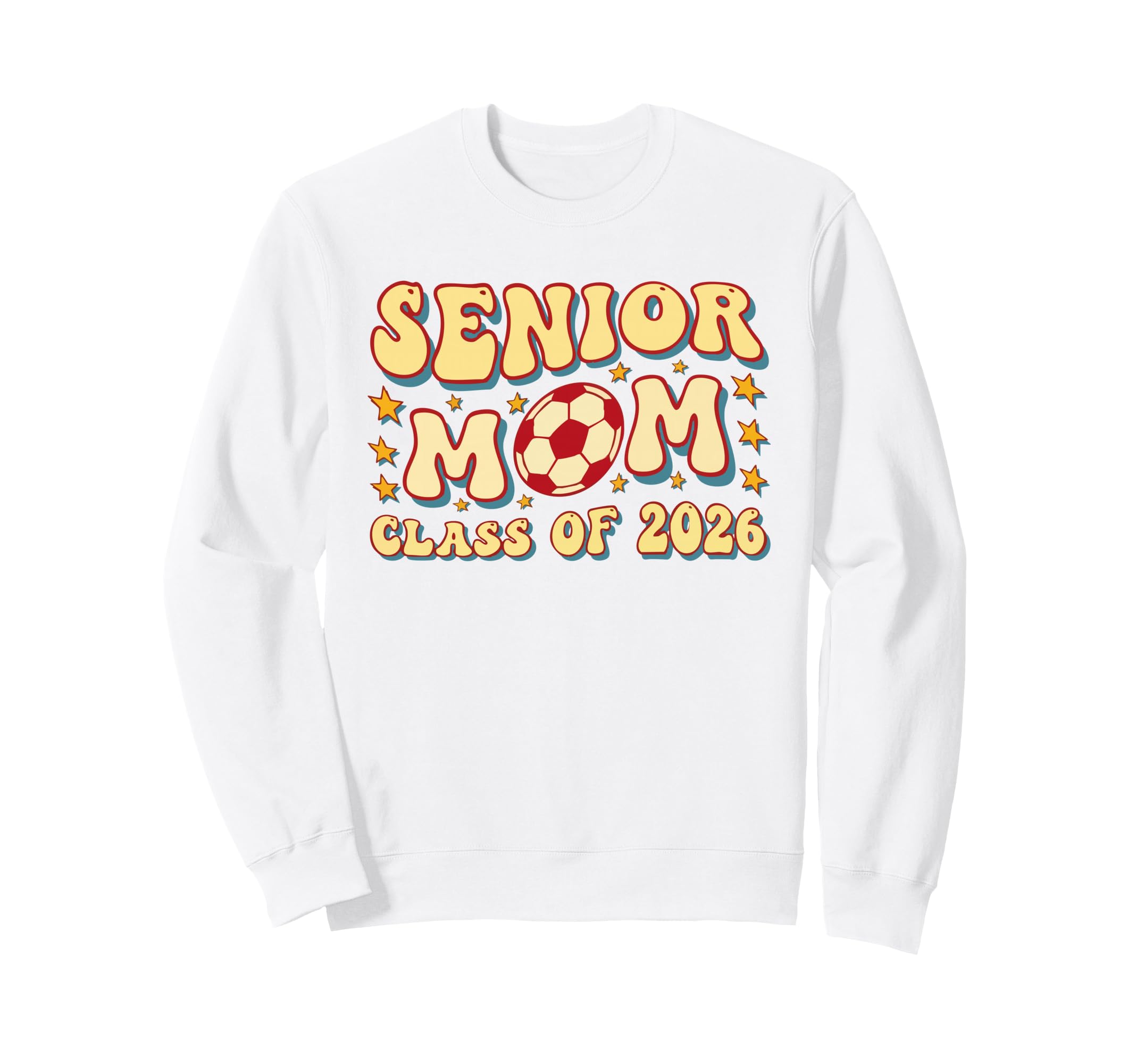 Senior Mom Class 2026 Graduation Hoodie - Minimalist Print for Adults