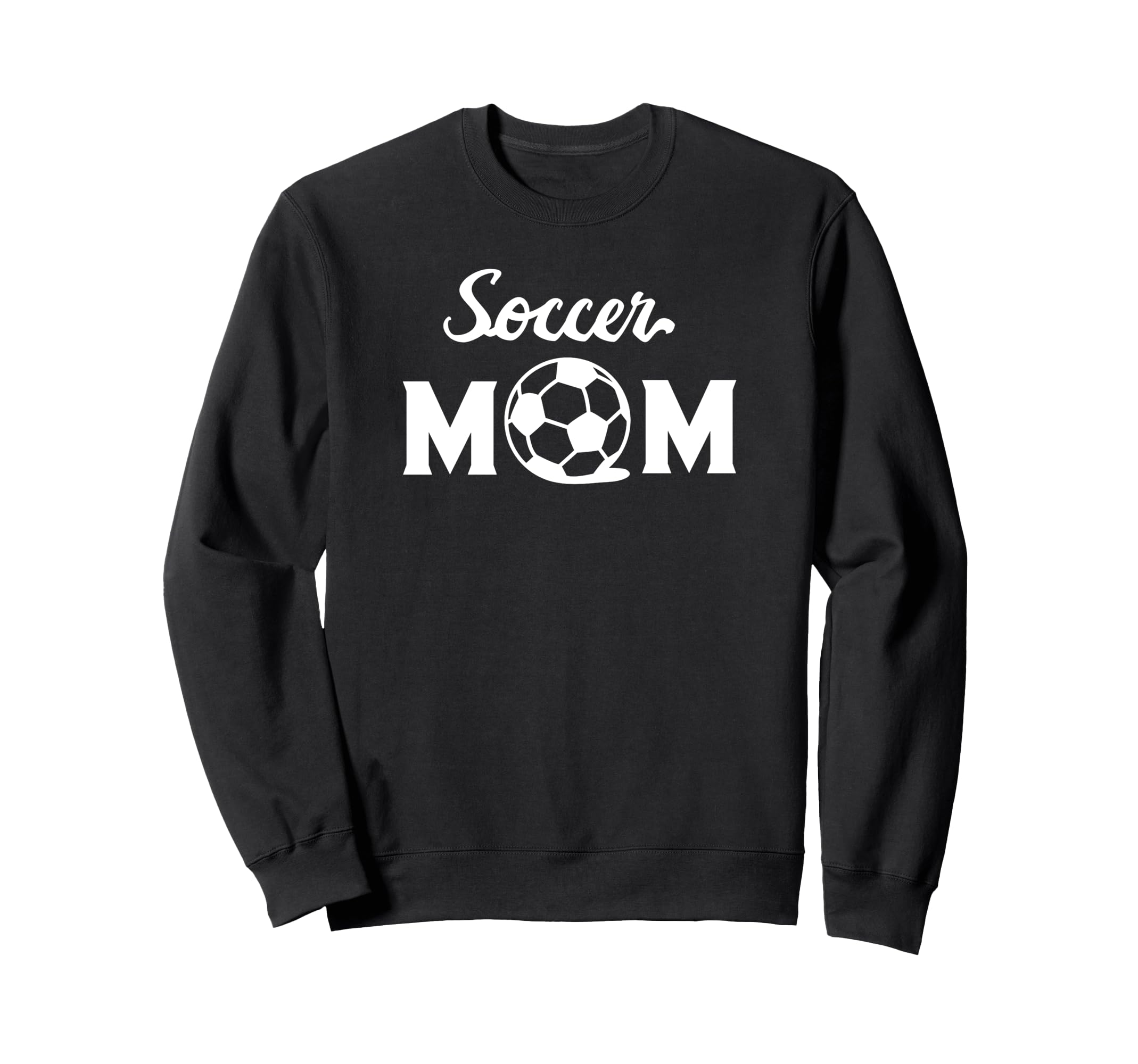 Soccer Sports Funny Soccer Mom Sweatshirt - Unique Graphic Unisex