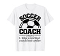 Soccer Coach T-Shirt - Aesthetic Graphic Men Women