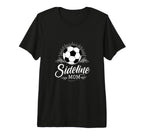 Sideline Mom Soccer Mama Soccer Mom T-Shirt - Trendy Graphic for Adults