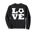 Love Soccer Player Sports Lover Sweatshirt - Novelty Apparel for Adults