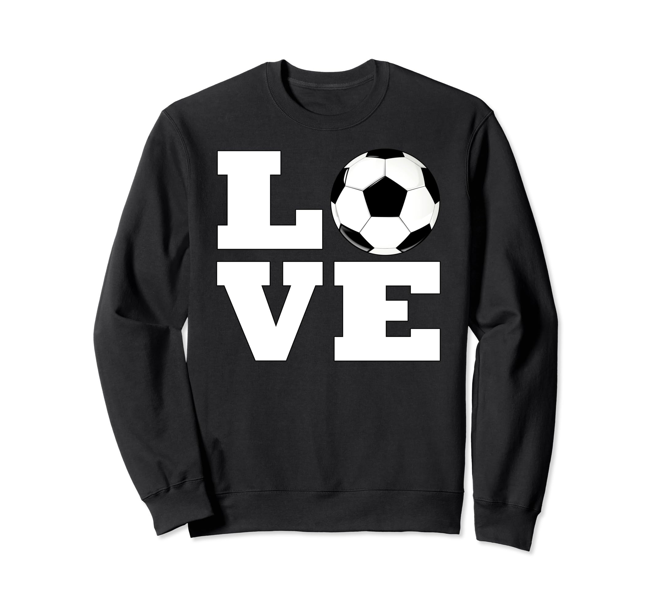 Love Soccer Player Sports Lover Sweatshirt - Novelty Apparel for Adults