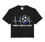 New Zealand Soccer Kiwi Football Hoodie - Custom Art Print for Adults