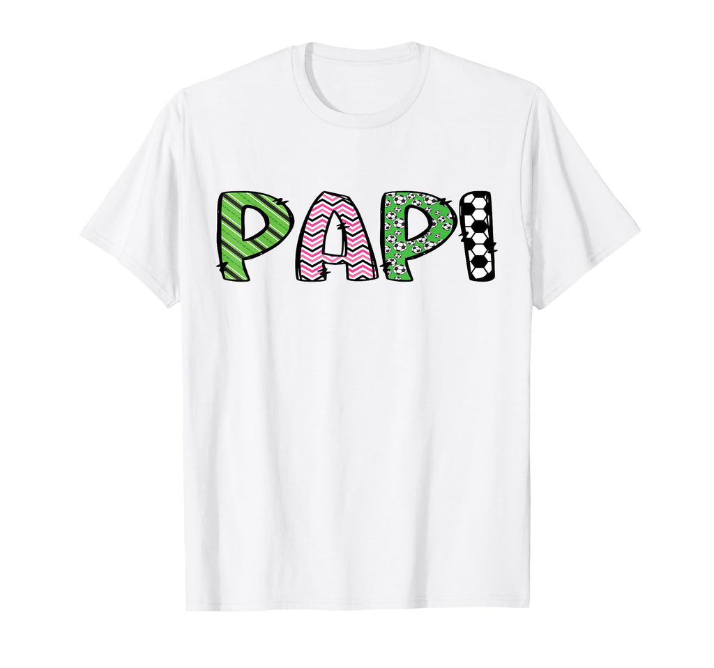 Soccer Papi Funny Soccer Birthday T-Shirt - Fun Novelty Design for Adults
