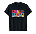 Soccer Vibes Colorful Action Packed T-Shirt - Custom Art Print for Adults